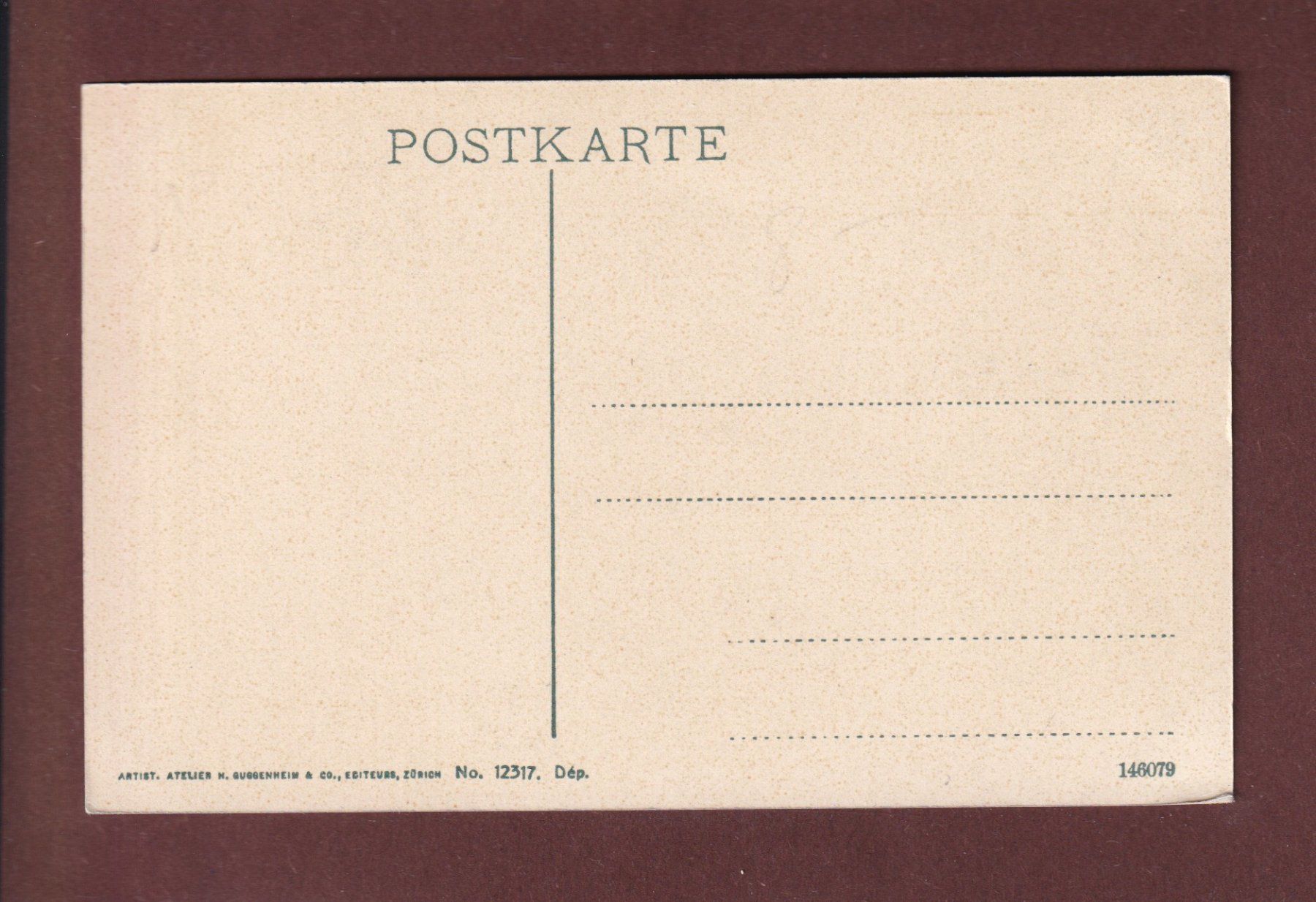 Ansichtskarten: LAUSANNE - Cathédrale au clair de lune – Gebraucht aus Pully von nicecards 1