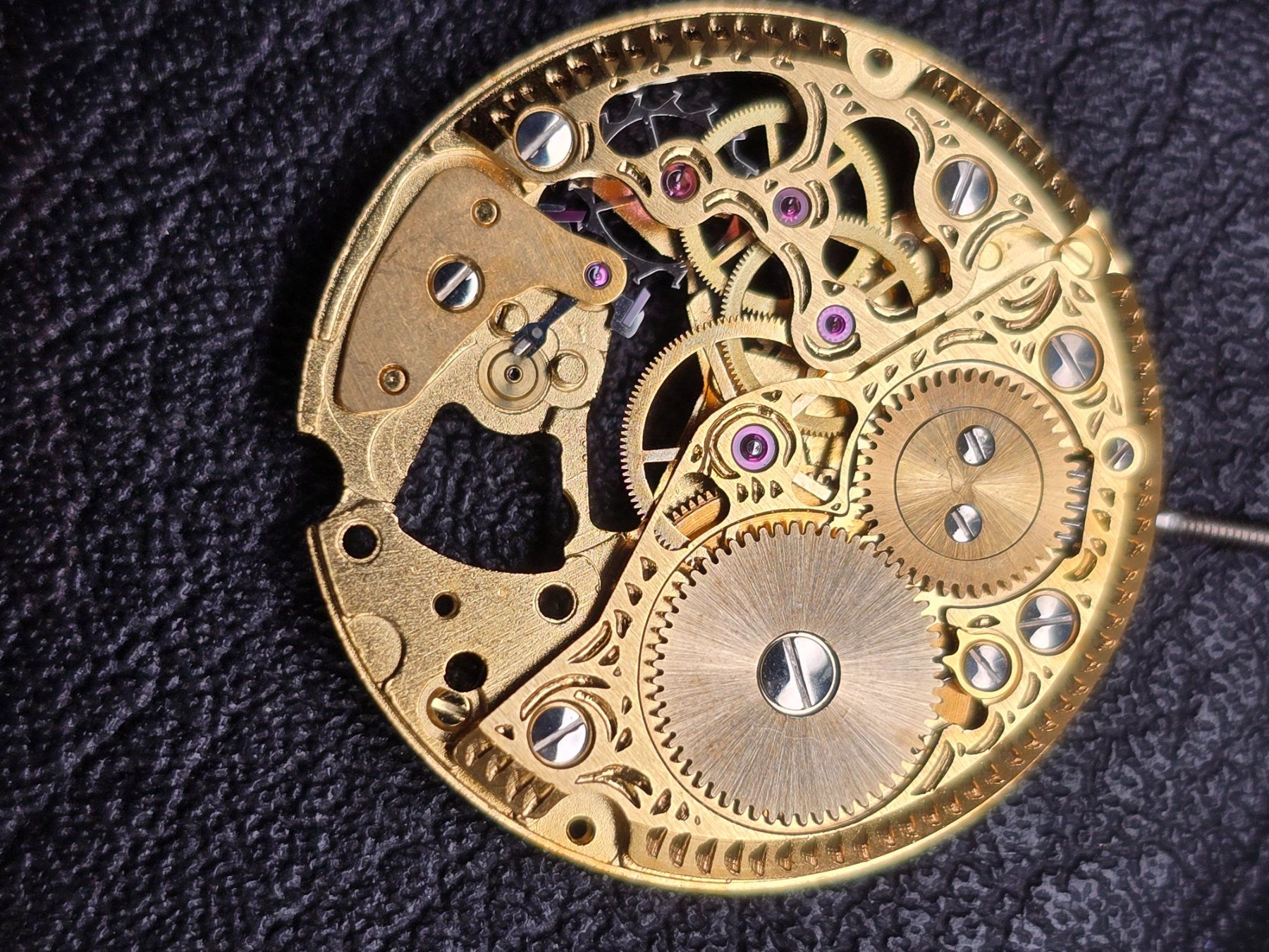 Orologi: Mouvement Peseux 7001 doré squelette – Usato da Tramelan venduto da Nirdan 5