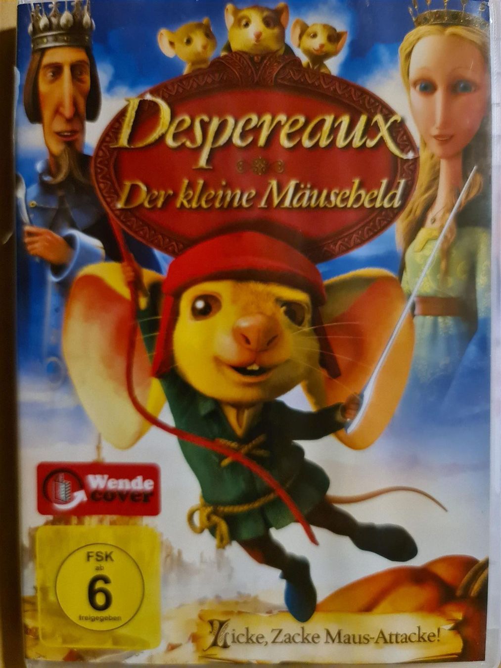 Alle DVDs: Despereaux der kleine Mäuseheld – Gebraucht aus Dintikon von Vexi