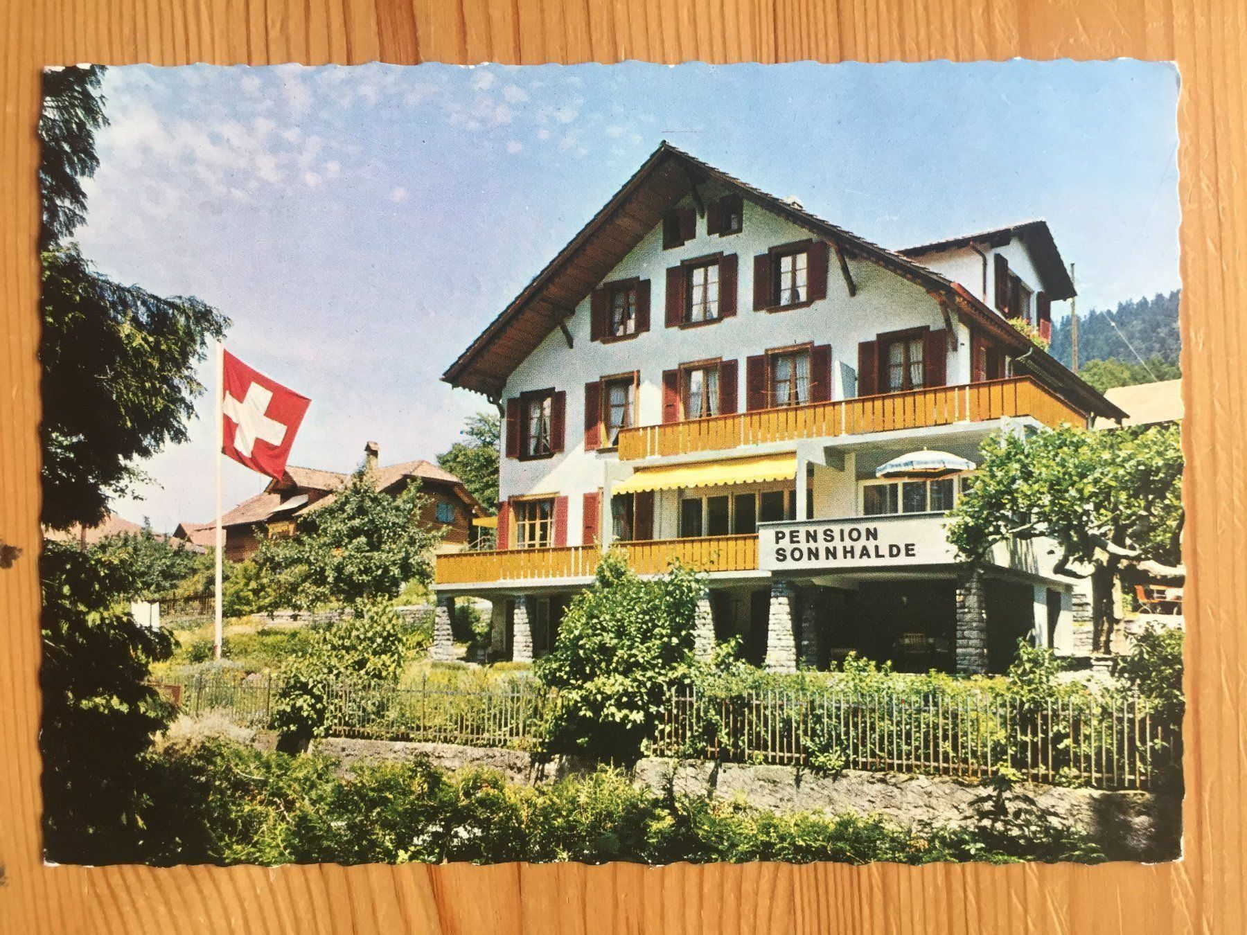 Cartoline postali: Hilterfingen - 3 AK ab 1967 – Usato da Oberuzwil venduto da Henri09 2