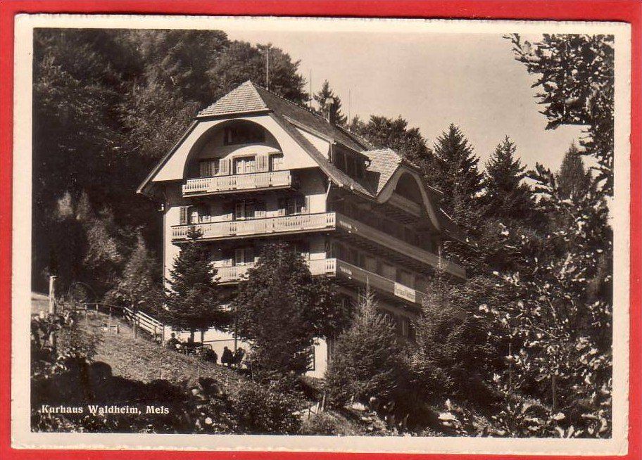 Cartoline postali: MELS, KURHAUS WALDHEIM, GROSSFORMAT – Usato da Grüningen venduto da Kartenlaube