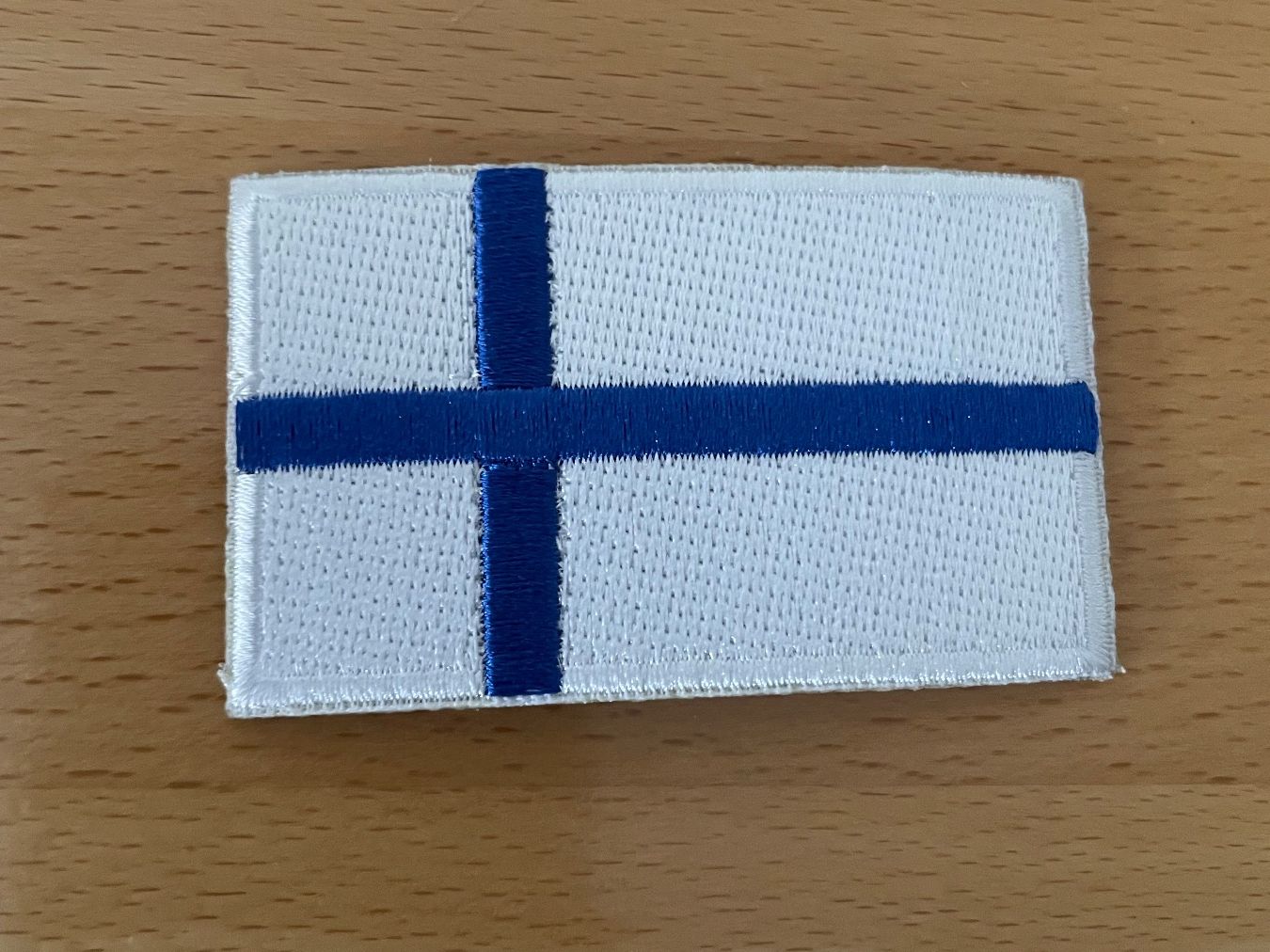Patches: Finnland Flagge Patch Sticker Aufnäher – Neu (gemäss Beschreibung) aus Horn von abutre72