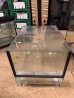 Terrarium Glas 40x30x30 cm mit Lüftungsgitter guter Zustand