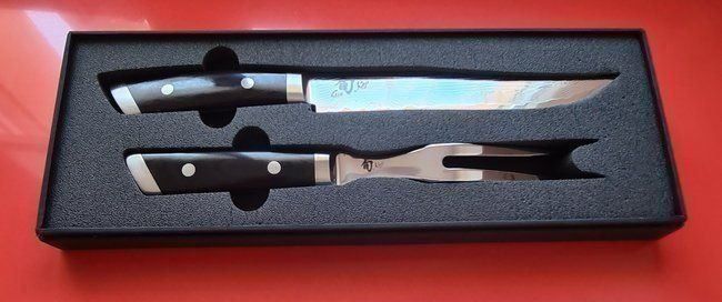 Kai Küchenmesser: Kai Shun Kaji Grill-Set KDMS-0200 – Neu und originalverpackt aus Caslano von Pspidi
