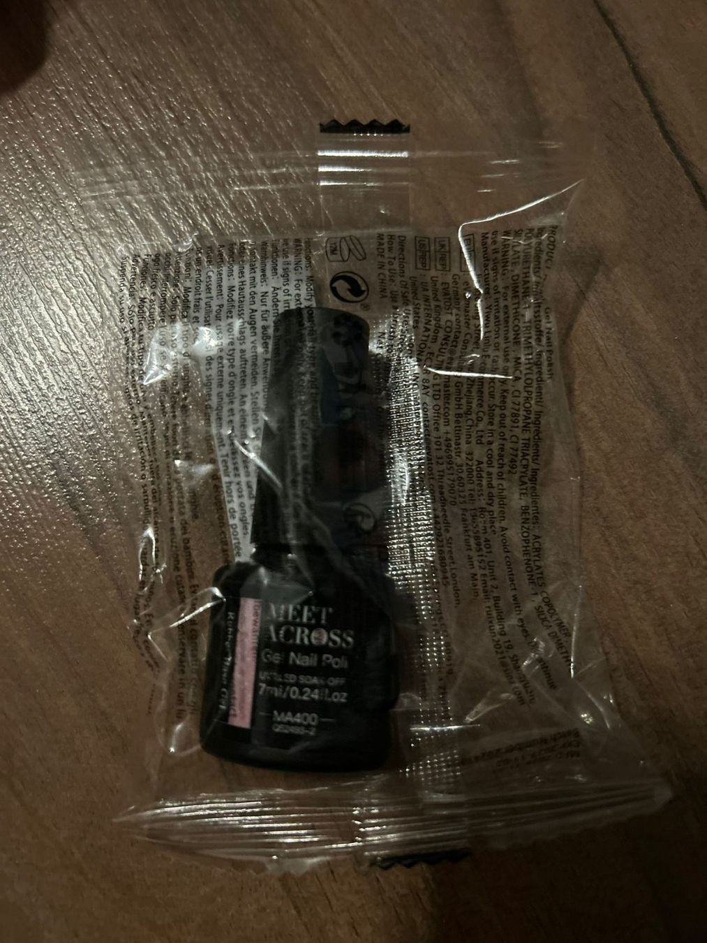 Nagellack: Gel Nagellack Rosa Glitzer – Neu und originalverpackt aus Oberurnen von simgug