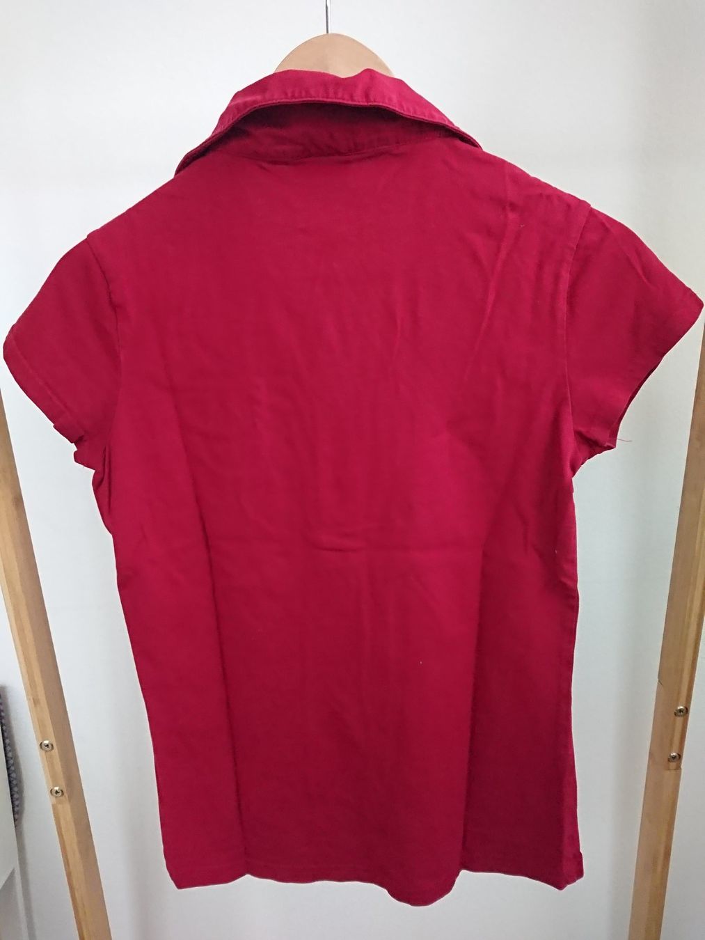 Polo-Shirts: Damen Poloshirt Gr. XS dunkles Rot – Gebraucht aus Hallau von CHACLA 2