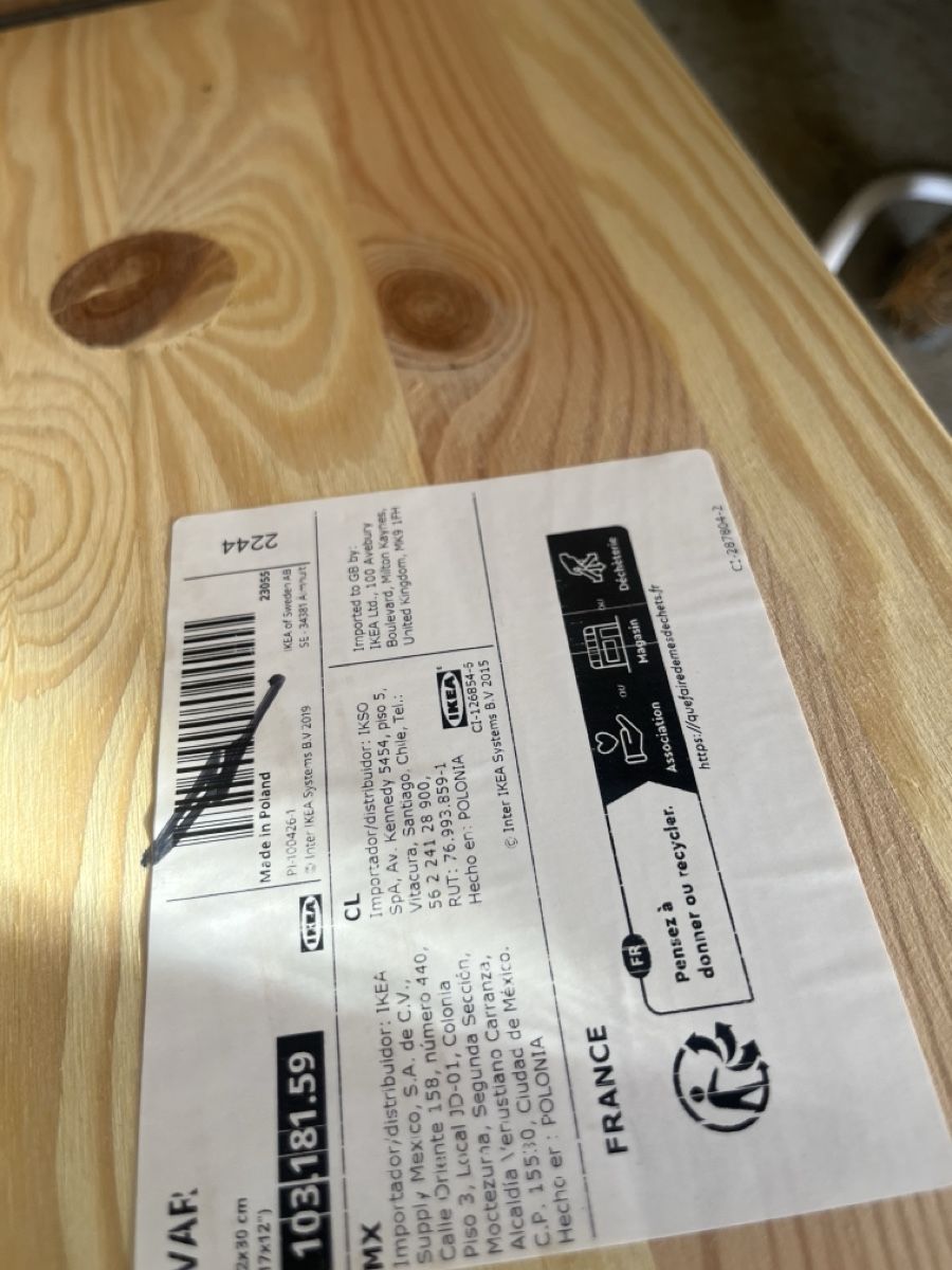 Articles en bois: IKEA Ivar Holzelement 42x30cm, 7 Stück – D'occasion à Kriens par Fgroeli 1