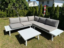 Gartenlounge Set, weiss, Occasion, Top Zustand! Sommer