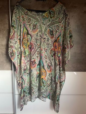 Tunika Paiseleymuster von ZARA, Grösse S