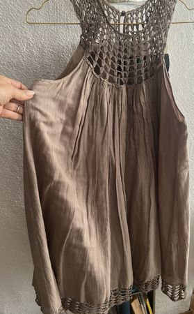 Sommerliches Vero Moda Top mit Häkel-Details Gr. S 36 - neuw