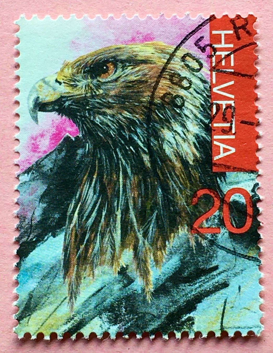 Tutti i francobolli: Nr.1085 GESTEMPELT 2003 Steinadler    – Usato da Aarau venduto da Billa007
