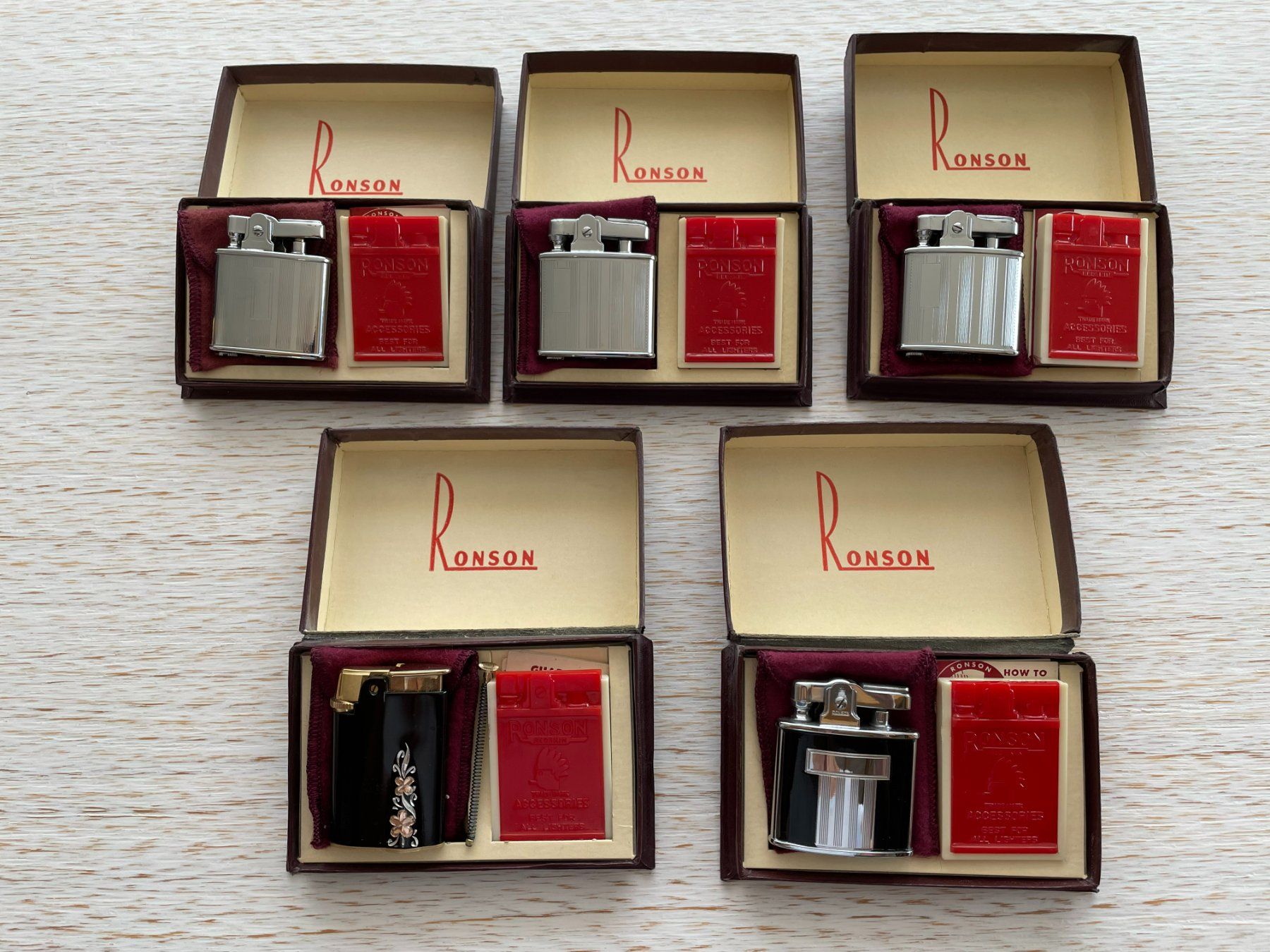 Ronson Briquets: Ronson-Feuerzeug-Sammlung – D'occasion à Uettligen par tea_9n9h 4