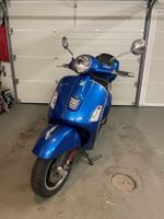 Piaggio Vespa GTS 125 ie Super ABS blau, Top Zustand!!