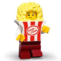 POPCORN COSTUME LEGO MINIFIGURE 71034 SERIE 23 open bag