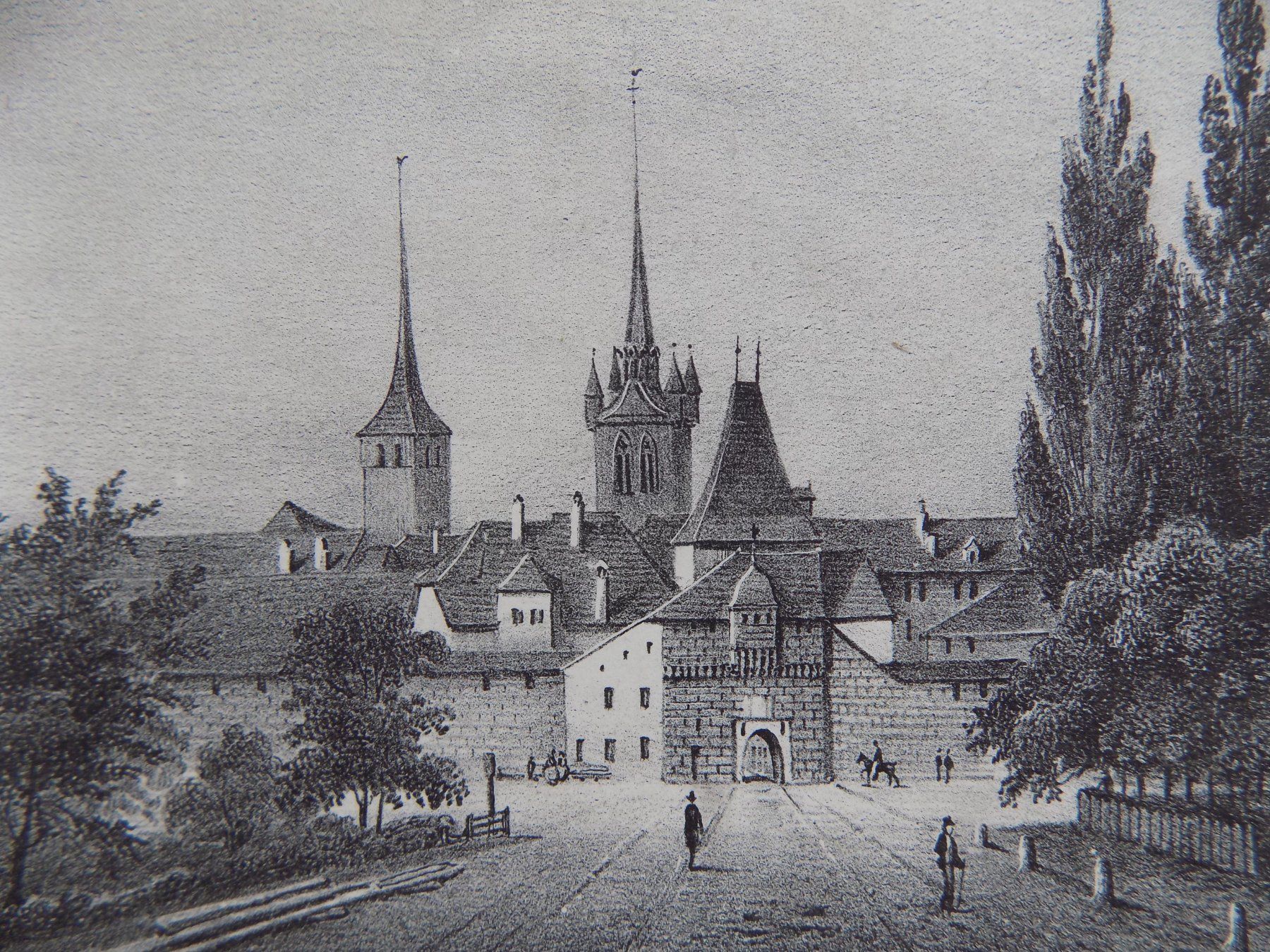 Stiche: Payerne Lithographie – Gebraucht aus Risch von Rischli15 5