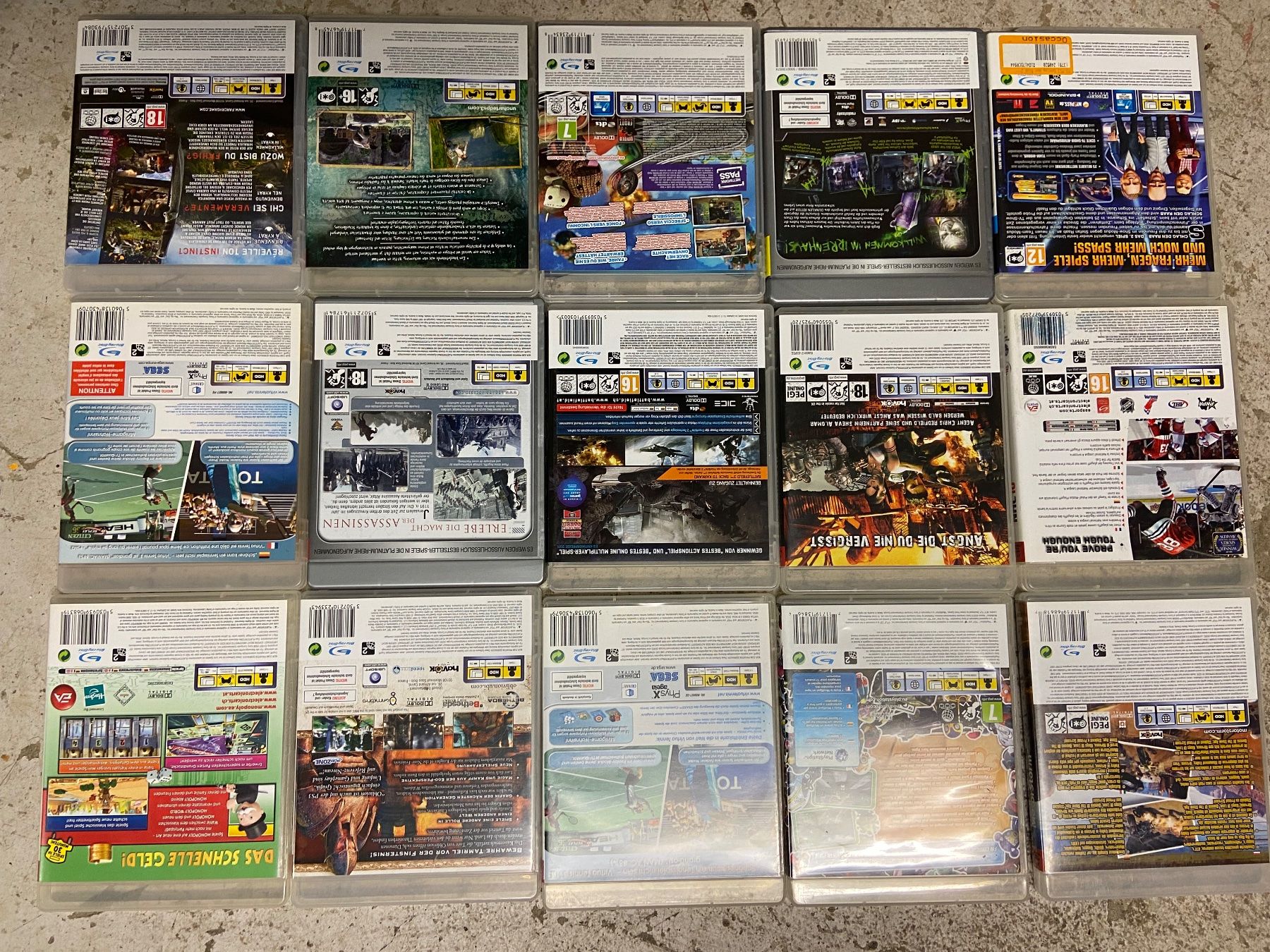 Sony Giochi: Set mit 15 PS3-Spielen – Usato da BERNEX venduto da steeveas74 1