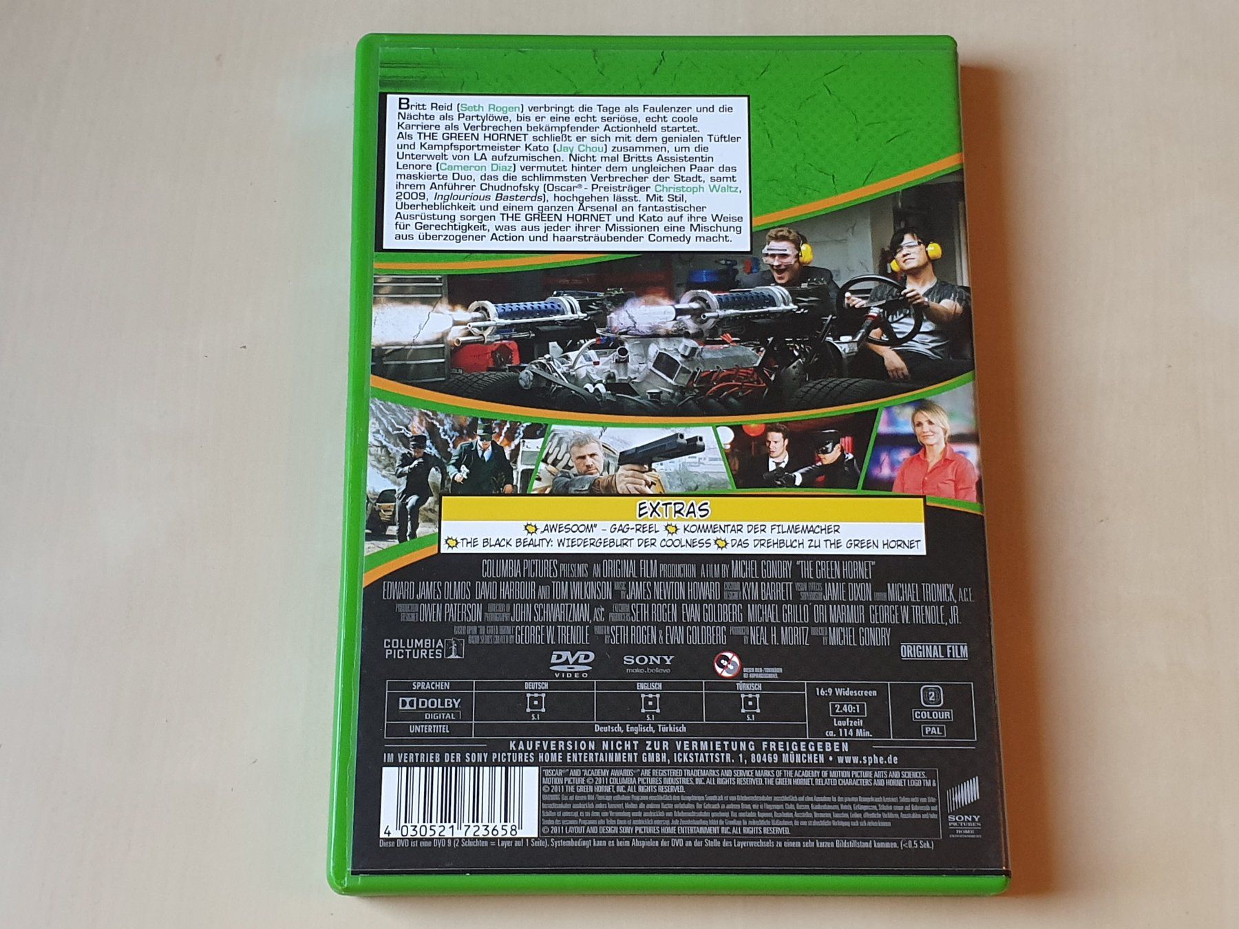 Tutti i DVDs: The Green Hornet – Usato da Stansstad venduto da collectorsshop 1