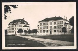 AK Langenthal, Schulhäuser, 1925