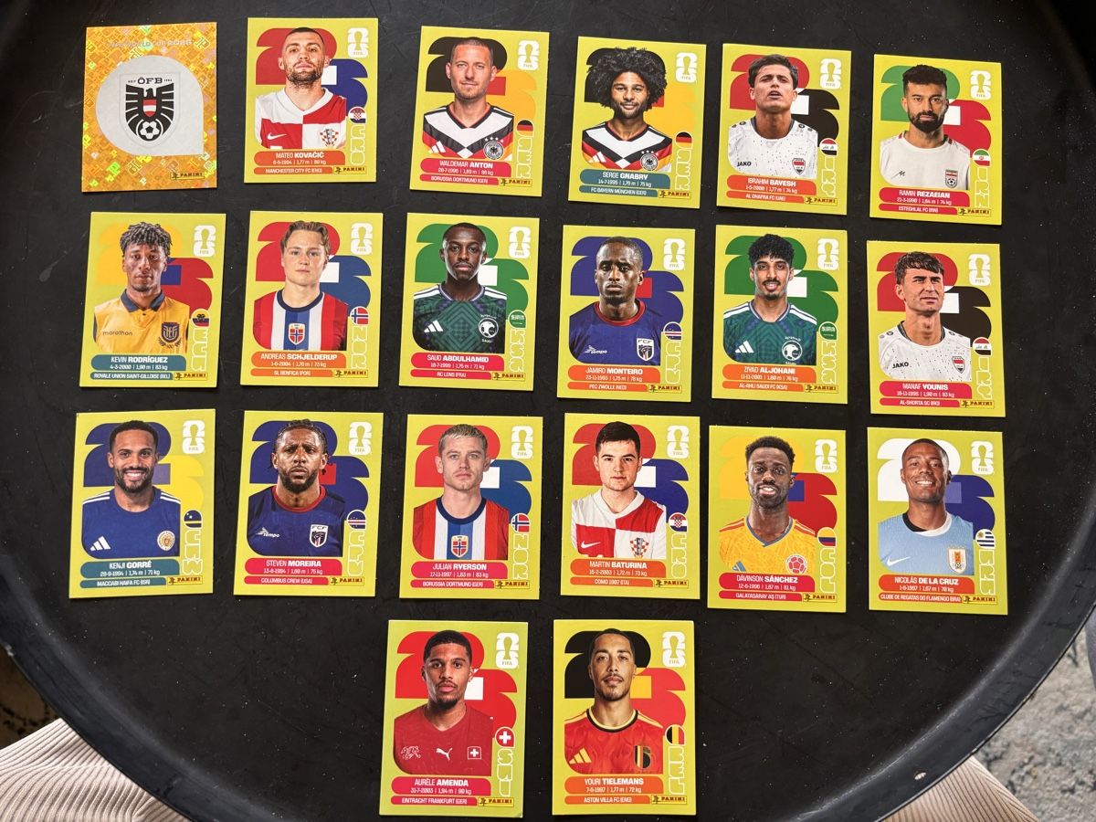 Panini Carte collezionabili: 20 verschiedene Panini Sticker 2026 – Usato da Niederuzwil venduto da MT5612