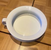 Antiker Nachttopf Keramik weiss