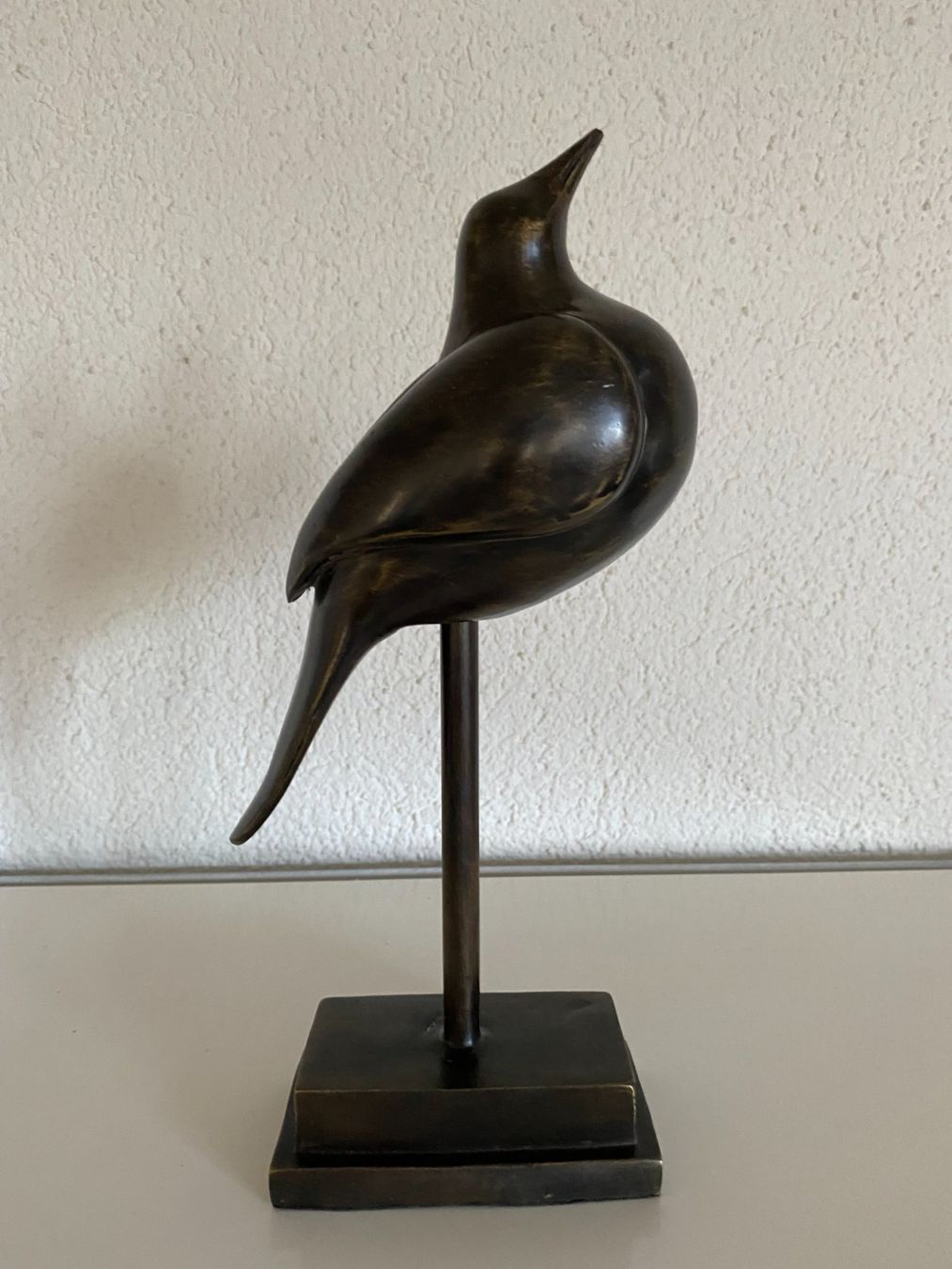 Figuren: Bronze, Taube auf Ständer, von H. Bounder – Neu (gemäss Beschreibung) aus Zürich von eileenchen1 2