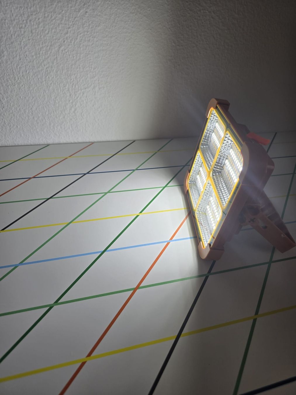 Lampen: Neue Solar LED Baustrahler mit USB Anschluss, Orange! – Neu und originalverpackt aus Zürich von dev_5brj 4