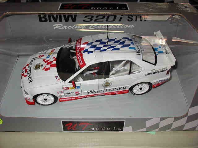 Miniature BMW 320i Racing STW 1998 #9 J. Cecotto – UT Models 1/18 – Métal