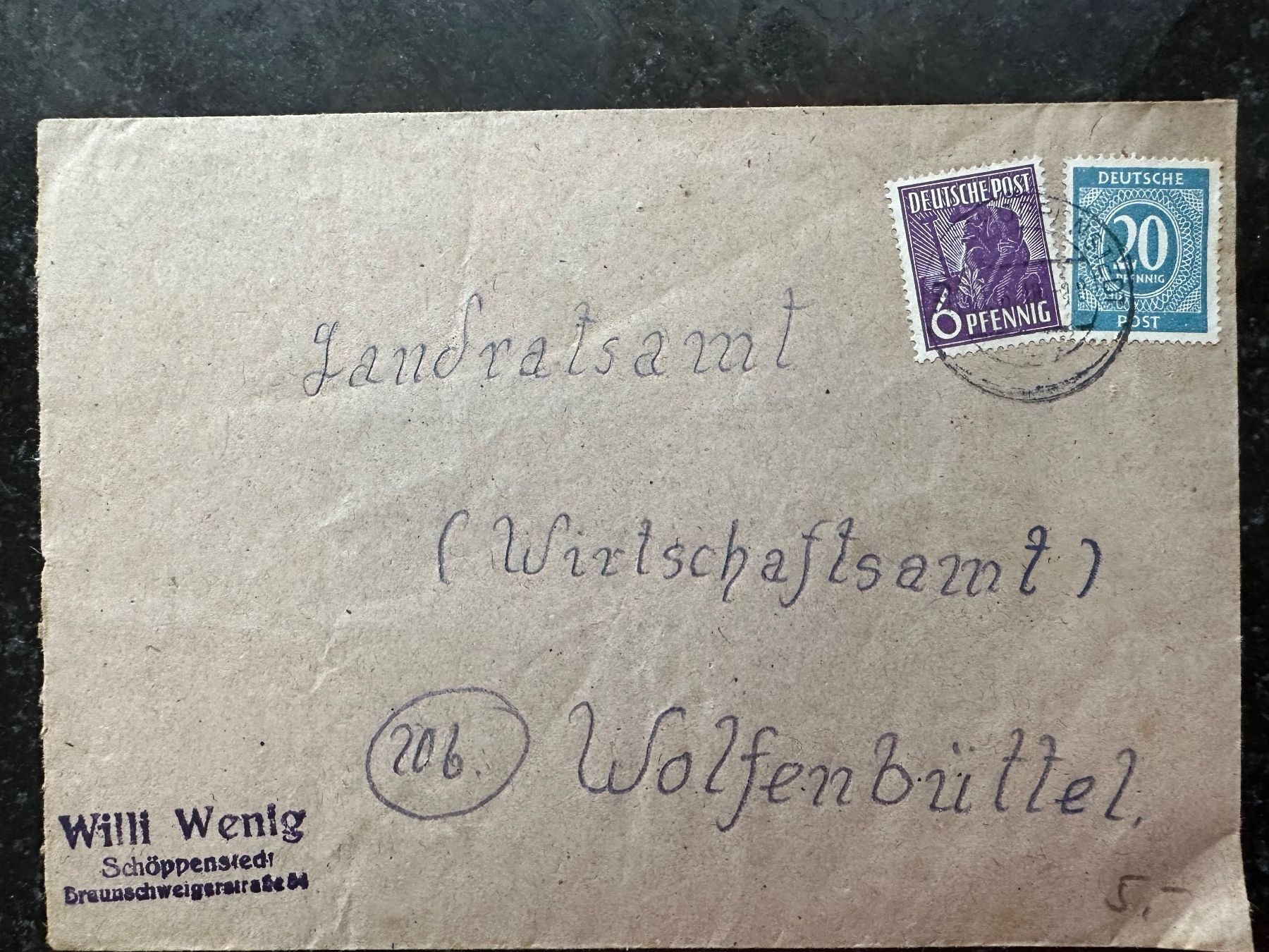 Couverts & Versandtaschen: Alte Umschlag – Gebraucht aus Brugg von bri_7h8s