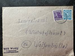 Alte Umschlag