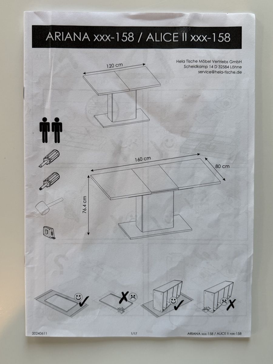 Tische: Table à manger extensible  – Gebraucht aus Carrouge VD von RETRO-GAME-97 5