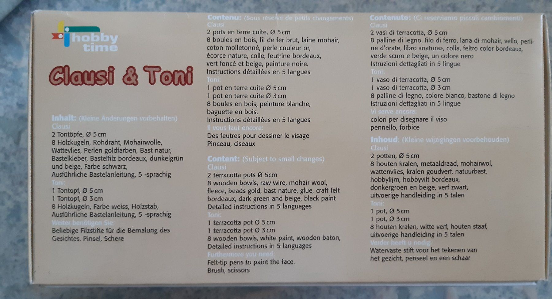 Kit bricolage: Kit bricolage pots terre cuite – Nuovo e nell'imballaggio originale da Courtedoux venduto da aur_yb9k 1
