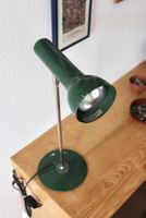 Vintage Tischlampe Grün Chrom Space Age Retro 70er Design