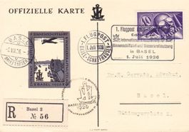 SF 26.3c, OK mit F7, Kat. 280.-
