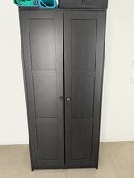 Armadio IKEA RAKKESTAD 2 ante  nero/marrone