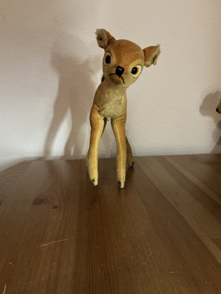 Steiff Giocattoli: Steiff Bambi Nr.7414 – Usato da Basel venduto da Ajscha7o1
