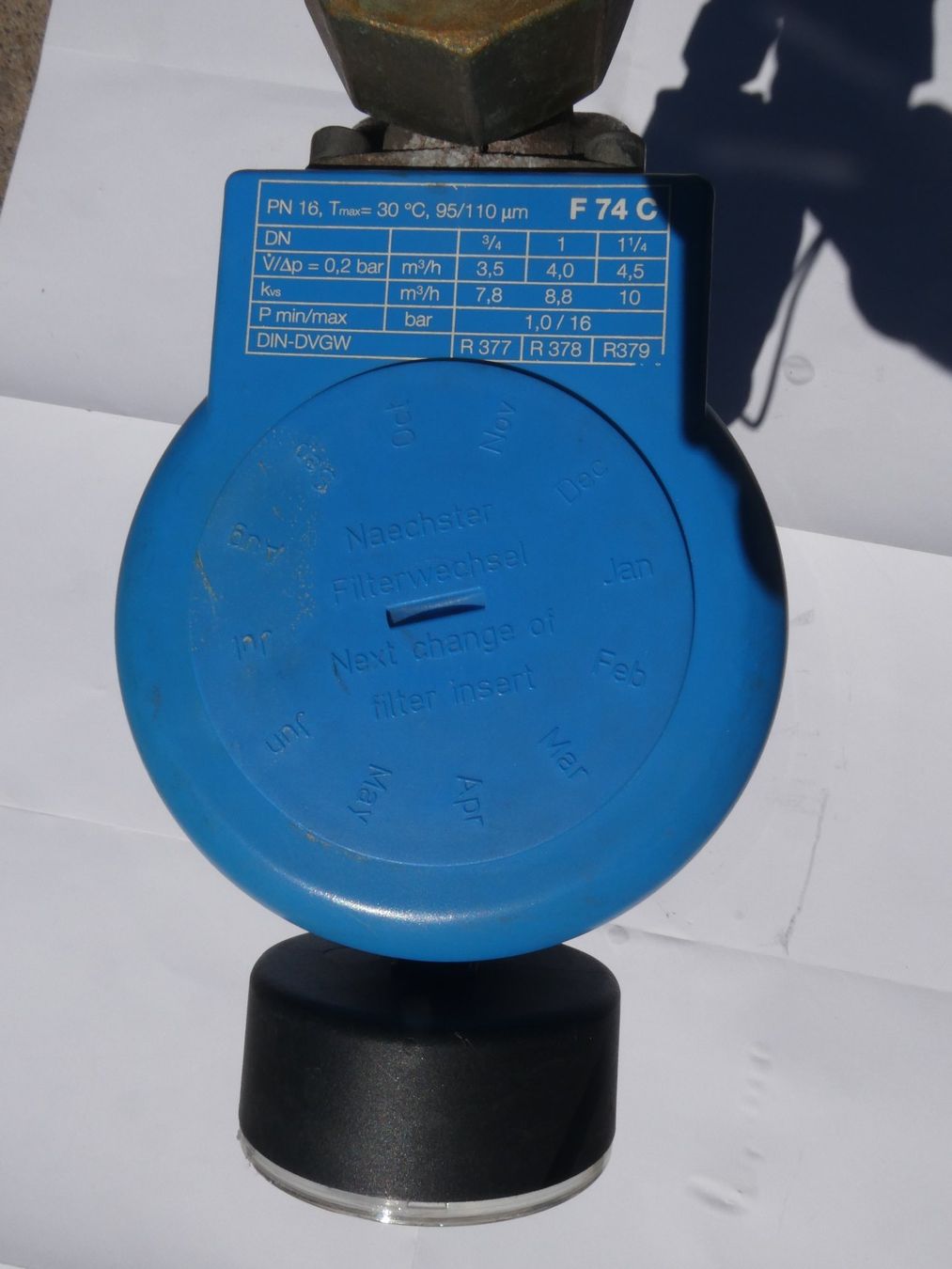 Sanitari: Honeywell Braukmann Filter F74C – Usato da Fulenbach venduto da Hach0 5