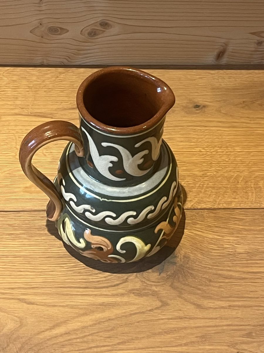 Caraffe: Handbemalter Keramik Krug – Nuovo (secondo la descrizione) da Saanen venduto da SoniaMichaela