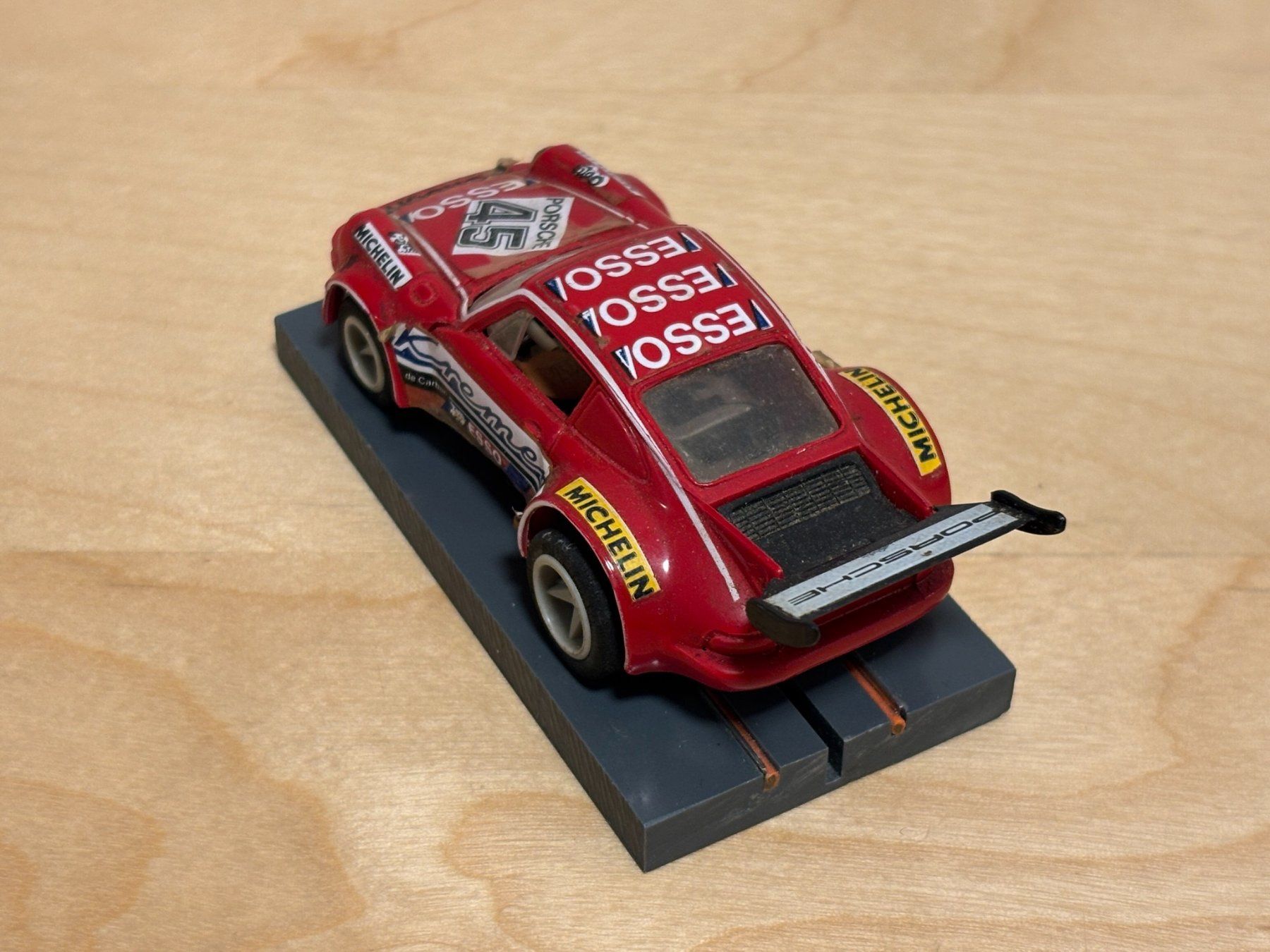 Matchbox Circuits: Matchbox Powertrack Porsche Turbo rot "Esso" – D'occasion à Bülach par h0slotch 2