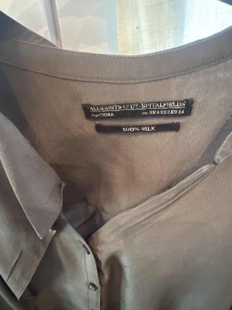 Allsaints Camicette: All Saints 100% silk – Usato da Cologny venduto da pichi26 1