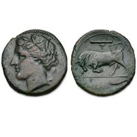 Sicile, Syracuse – Agathoclès,  bronze 317– 289 av. J.C.