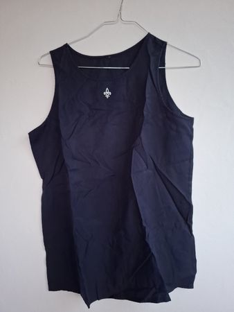 Sommer Tanktop/Top in Dunkelblau, Grösse M,