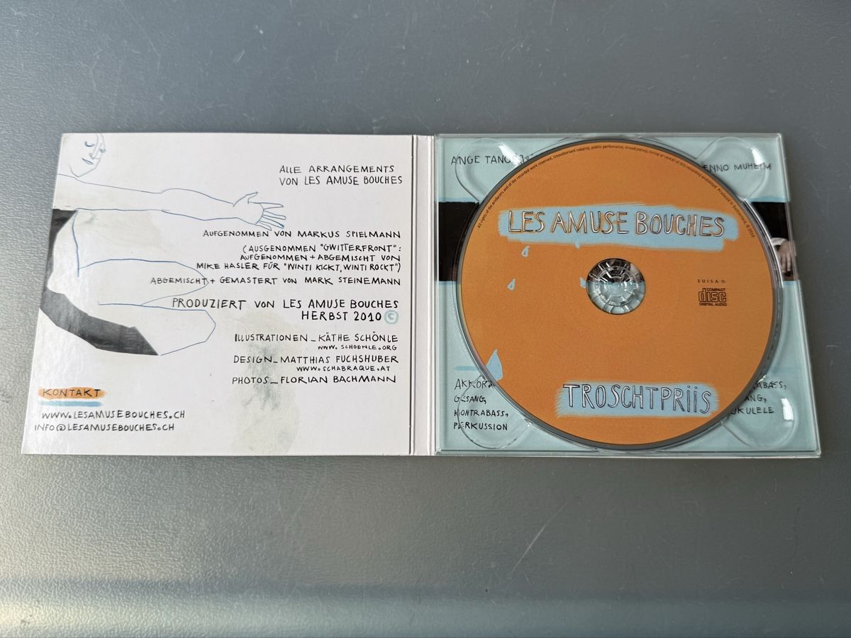 CD: Les Amuse Bouches - CD - Troschtpriis – Usato da Oberried Brienz venduto da Chyara 2
