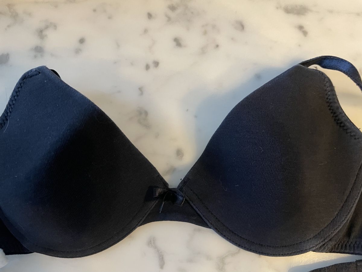 Biancheria intima: Lindex Kinder BH Set schwarz / weiss Gr.70A – Usato da Thun venduto da Jimmuli 3