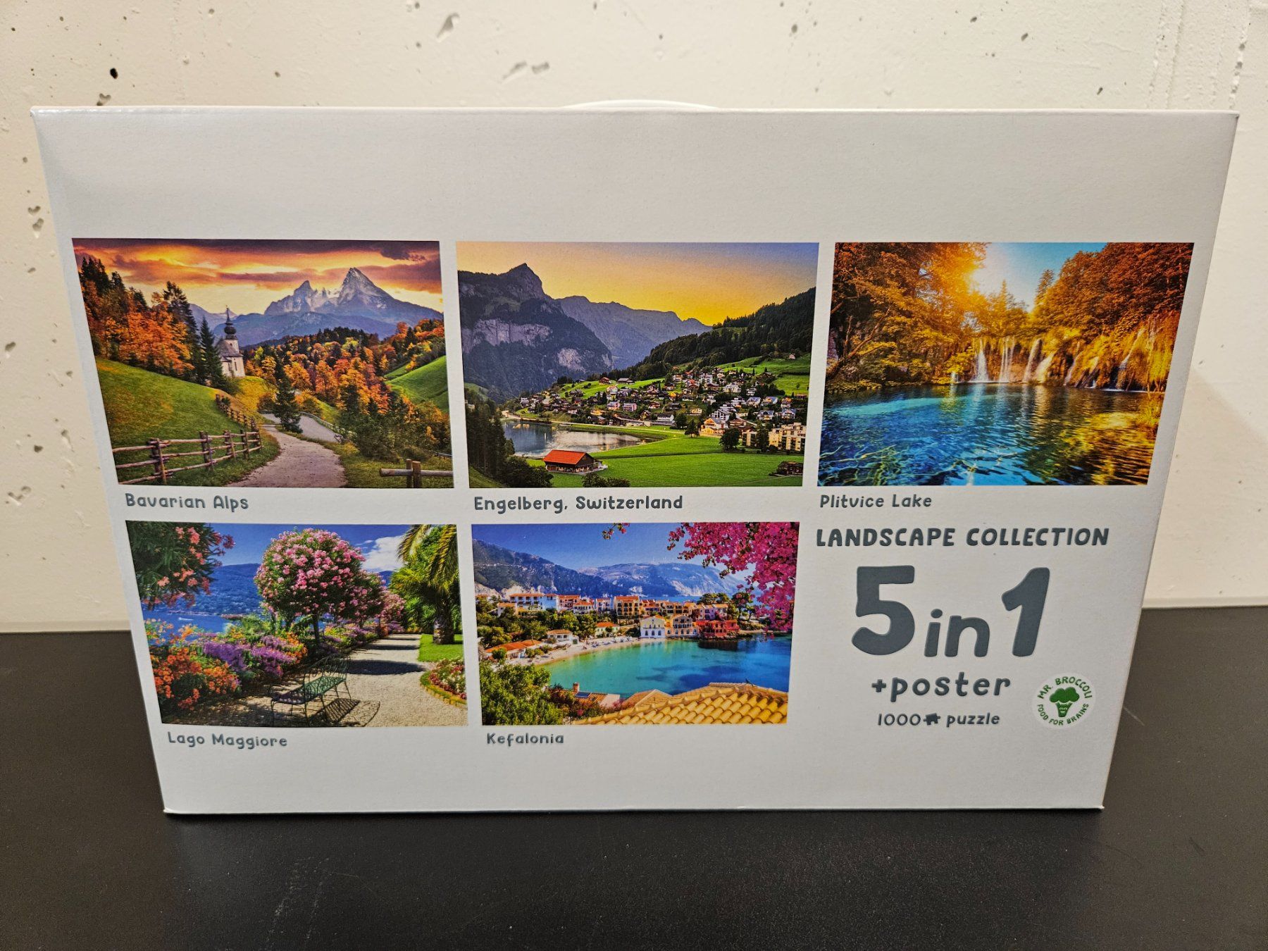 Puzzle: Neu - Puzzle 5x1000tlg. Landschaft – Nuovo e nell'imballaggio originale da Dagmersellen venduto da Jarsetz_Restposten