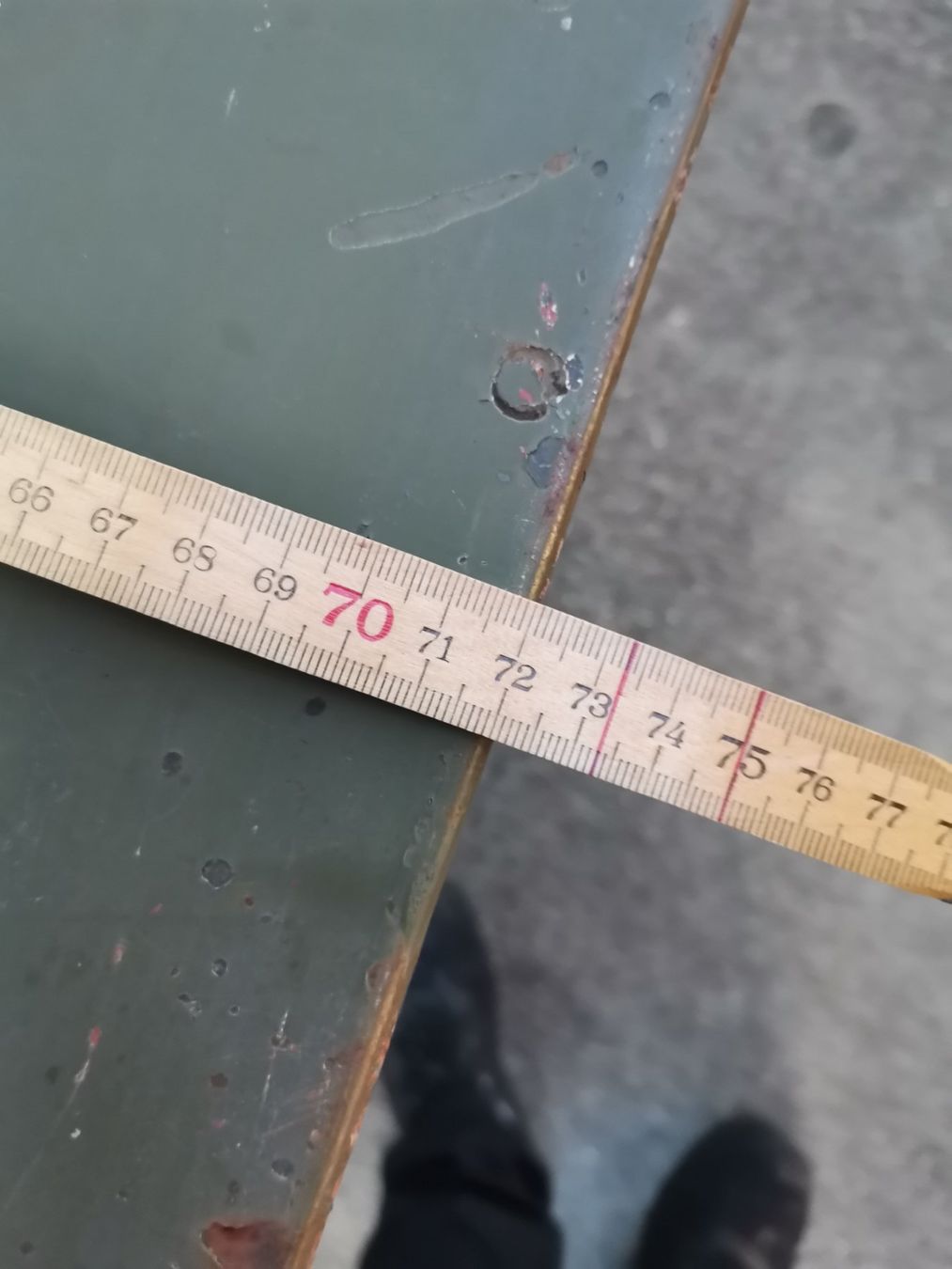 Tische: Antiker Gartentisch, Antiker Tisch, Vintage Gartentisch – Gebraucht aus Wiedlisbach von materialkreislauf 5