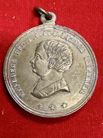 Médaille en Laiton,Napoléon lll Baptême du Prince,1856.