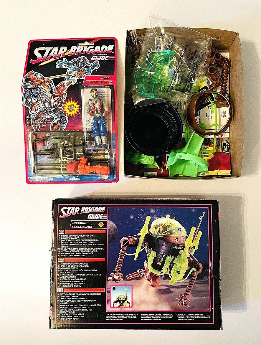 Hasbro Statuette: GI Joe Star Brigade Invader Cobra Hasbro mit Payload Figur – Usato da Duggingen venduto da nad_6yzh 3