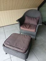 Rattansessel Kombi mit ink. Kissen