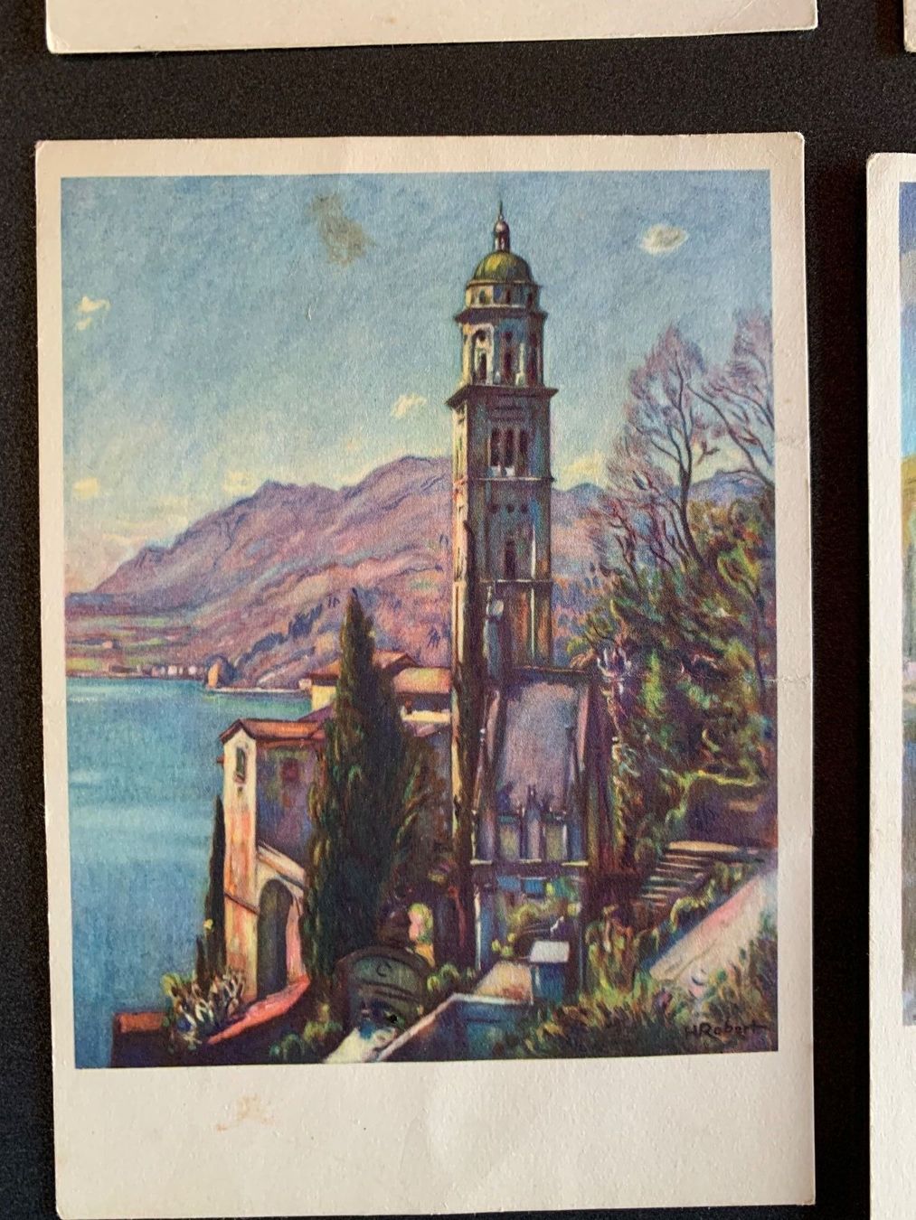 Cartoline postali: 5 alte Kunstkarten / Postkarten alt – Usato da Erlenbach ZH venduto da Ritschly 3