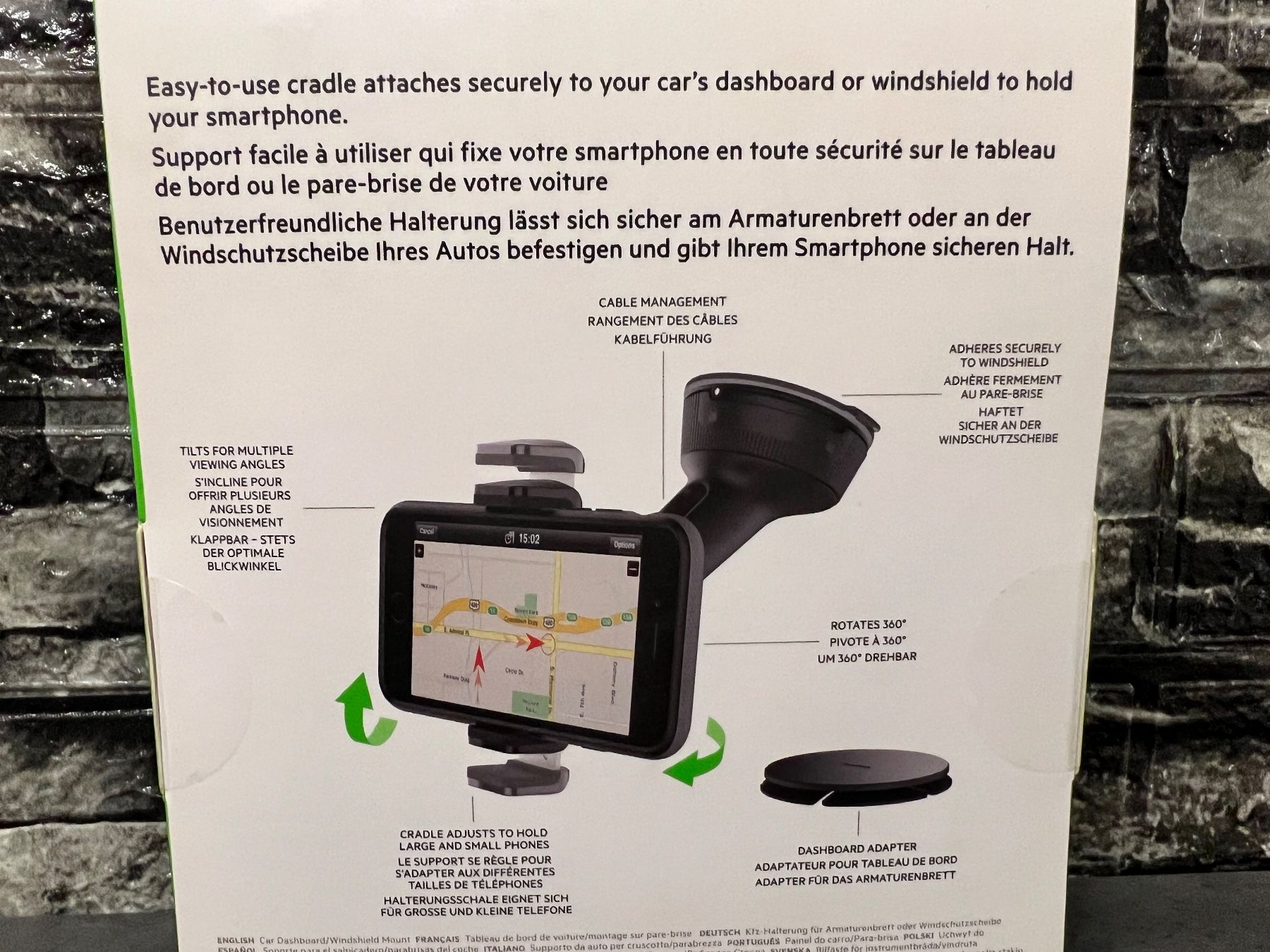 Belkin Supporti a parete: Belkin - Auto KFZ Saugnapf Halterung – Nuovo e nell'imballaggio originale da Bern venduto da No1e 2